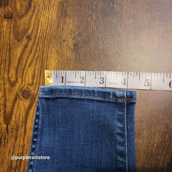 Madewell Jeans 26 Skinny 10" High Rise Danny Wash Tummy Control Stretch Denim - Picture 11 of 11